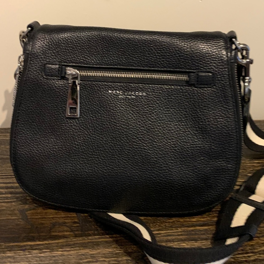 Marc Jacobs Gotham City Saddle Bag, Black
